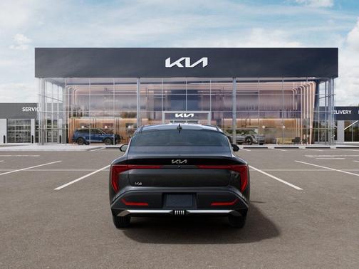 Gray 2026 Kia K4 LXS