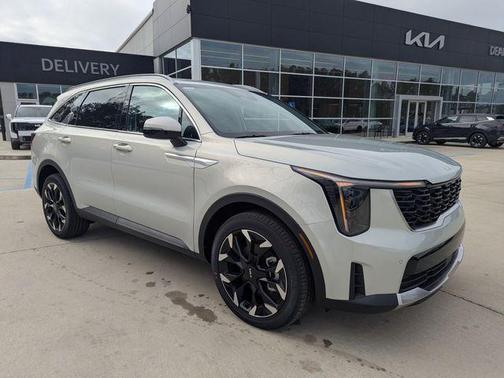 Ivory Silver 2026 Kia Sorento EX SUV