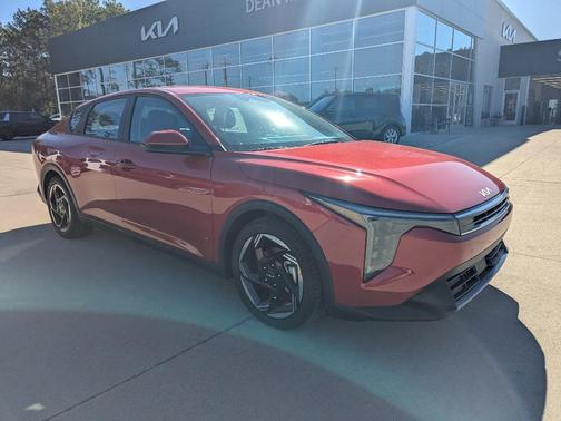 Currant Red 2025 Kia K4 EX Sedan