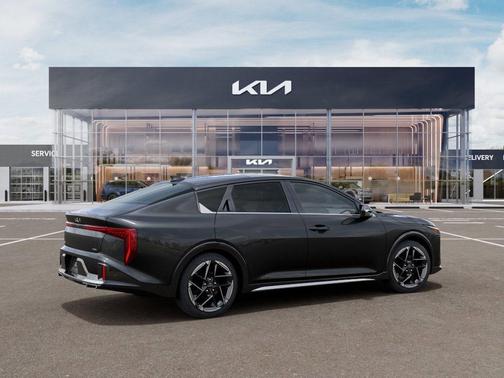 Gray 2026 Kia K4 GT-LINE