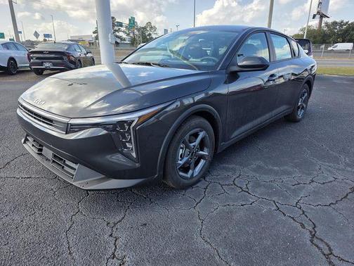 Gray 2026 Kia K4 LXS