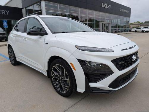 Lunar White 2022 Hyundai KONA N Line