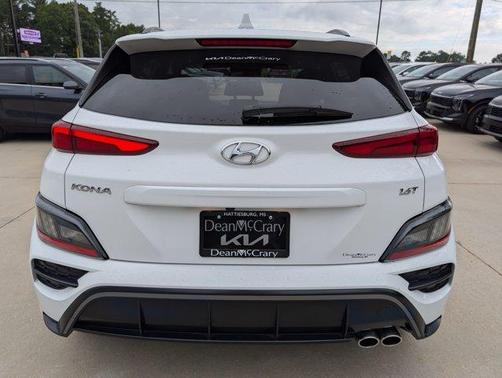 Lunar White 2022 Hyundai KONA N Line