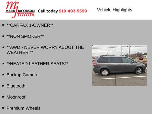 2013 Toyota Sienna XLE