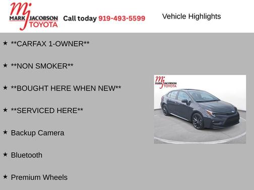 2025 Toyota Corolla SE