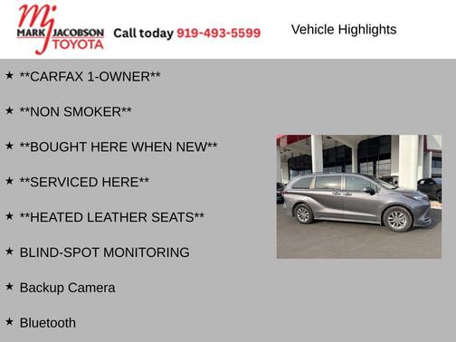 2022 Toyota Sienna XLE