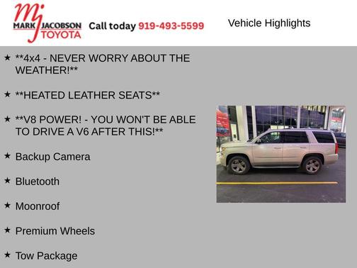 2016 Chevrolet Tahoe LTZ