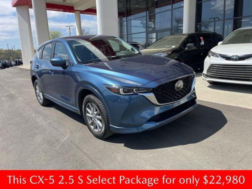 Eternal Blue Mica 2024 Mazda CX-5 2.5 S Select Package