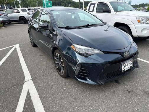 Galactic Aqua Mica 2017 Toyota Corolla SE
