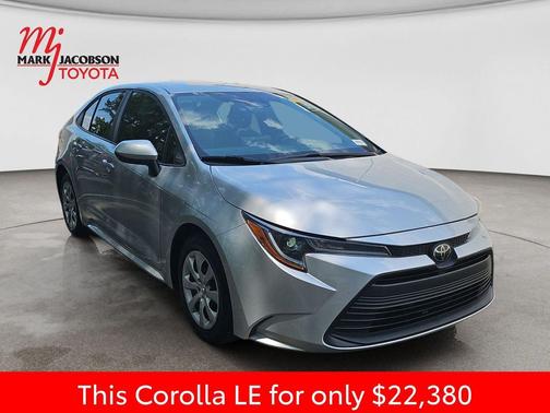 Classic Silver Metallic 2025 Toyota Corolla LE