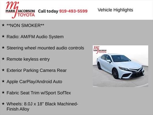 2022 Toyota Camry SE