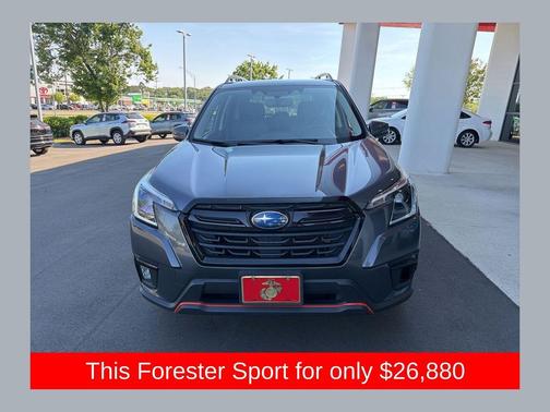 Magnetite Gray Metallic 2022 Subaru Forester Sport