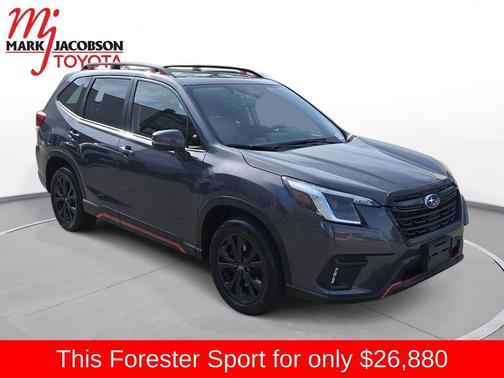 Magnetite Gray Metallic 2022 Subaru Forester Sport