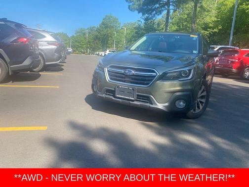 Wilderness Green Metallic 2019 Subaru Outback 3.6R Touring