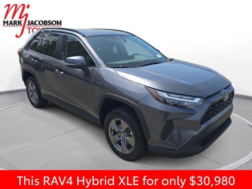 Magnetic Gray Metallic 2024 Toyota RAV4 Hybrid XLE