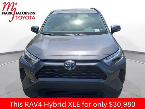 Magnetic Gray Metallic 2024 Toyota RAV4 Hybrid XLE