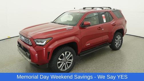 Supersonic Red 2026 Toyota 4Runner Limited