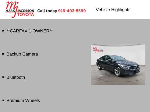 Deep Black Pearl 2024 Volkswagen Jetta 1.5T SE