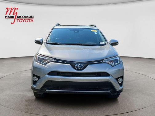 Silver Sky Metallic 2018 Toyota RAV4 Hybrid Limited