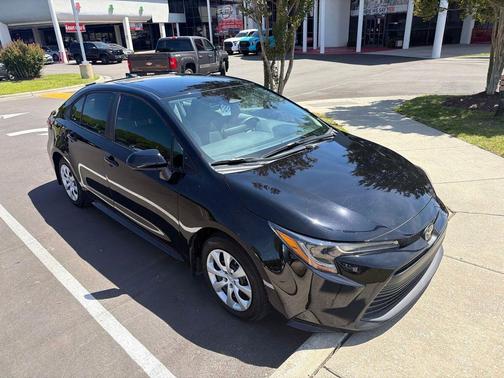 Midnight Black Metallic 2025 Toyota Corolla LE