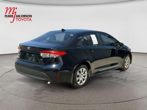 Midnight Black Metallic 2025 Toyota Corolla LE