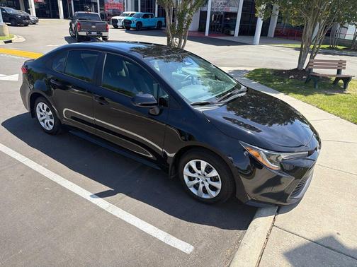 Midnight Black Metallic 2025 Toyota Corolla LE