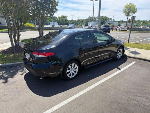 Midnight Black Metallic 2025 Toyota Corolla LE