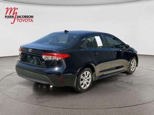 Midnight Black Metallic 2025 Toyota Corolla LE