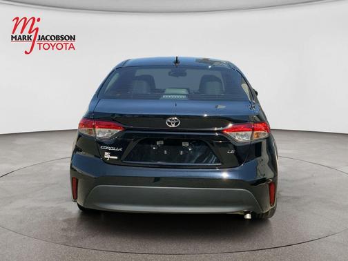 Midnight Black Metallic 2025 Toyota Corolla LE