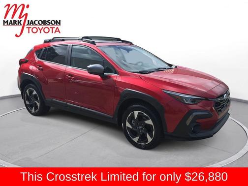 Lithium Red Pearl 2024 Subaru Crosstrek Limited