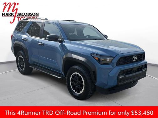 Heritage Blue 2025 Toyota 4Runner TRD Off Road Premium