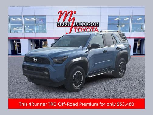 Heritage Blue 2025 Toyota 4Runner TRD Off Road Premium
