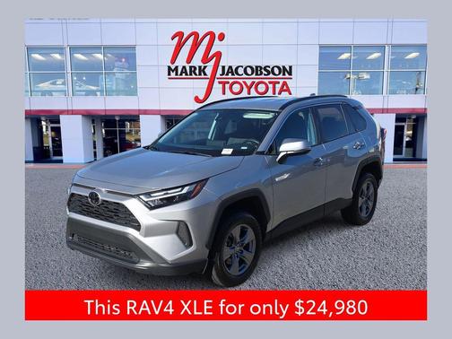 Silver Sky Metallic 2024 Toyota RAV4 XLE
