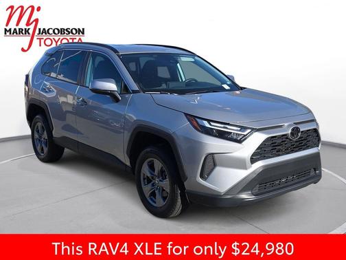 Silver Sky Metallic 2024 Toyota RAV4 XLE