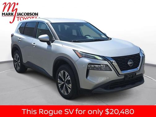 Brilliant Silver Metallic 2023 Nissan Rogue SV
