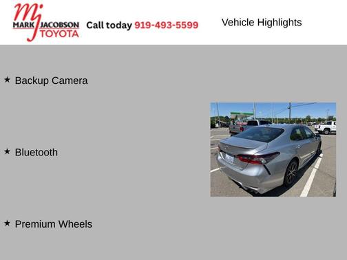 Celestial Silver Metallic 2023 Toyota Camry SE