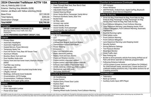 2024 Chevrolet Trailblazer ACTIV