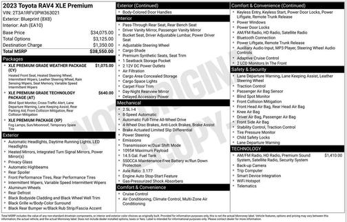 2023 Toyota RAV4 XLE Premium