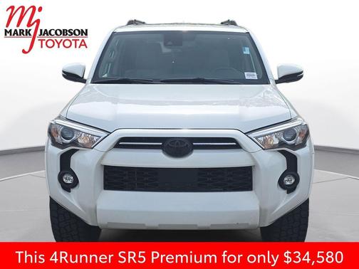 Super White 2021 Toyota 4Runner SR5 Premium