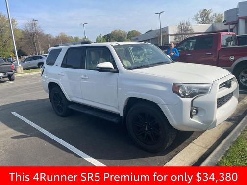 Super White 2021 Toyota 4Runner SR5 Premium