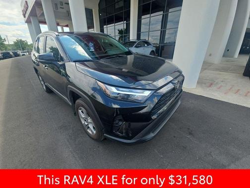Midnight Black Metallic 2024 Toyota RAV4 XLE