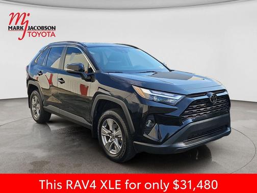 Midnight Black Metallic 2024 Toyota RAV4 XLE