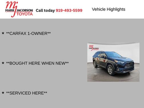 Midnight Black Metallic 2024 Toyota RAV4 XLE