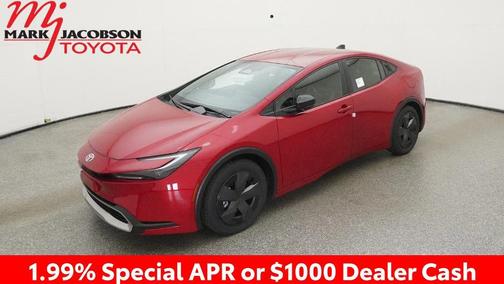 Supersonic Red 2026 Toyota Prius Plug-In Hybrid SE