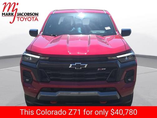 Radiant Red Tintcoat 2025 Chevrolet Colorado Z71