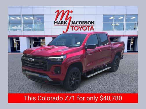 Radiant Red Tintcoat 2025 Chevrolet Colorado Z71