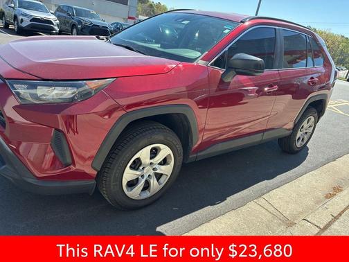 Ruby Flare Pearl 2021 Toyota RAV4 LE