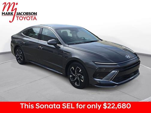 Portofino Gray 2025 Hyundai SONATA SEL