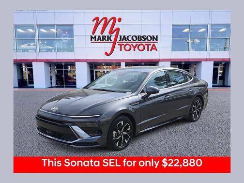 Portofino Gray 2025 Hyundai SONATA SEL