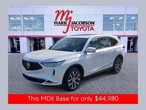 Platinum White Pearl 2024 Acura MDX Technology Package